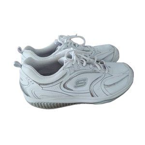 SKECHERS Shape Ups 12322 White Rocker Athletic Sneakers Toning Women's Size 9